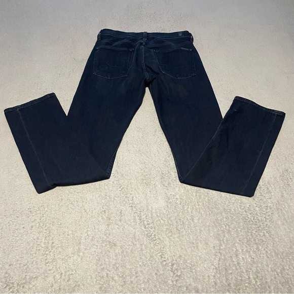 7 for all mankind slimmy jeans size 29 dark wash very good condition - Picture 3 of 11